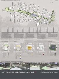 Wettbewerb Ehrenzeller Platz - St�dtebauliches Gesamtkonzept